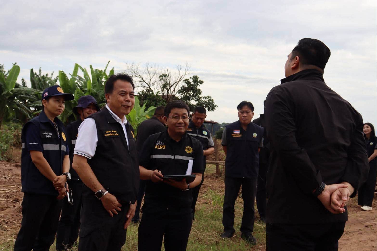 title - ส.ป.ก. ร่วมคณะ รมช.เกษตรฯ ลงพื้นที่น่าน ติดตามสถานการณ์อุทกภัย เร่งแผนเยียวยาฟื้นฟูเกษตรกร